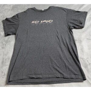 Vintage Las Vegas Nevada T Shirt Men's XL Gray Embroidered Logo Short Sleeve